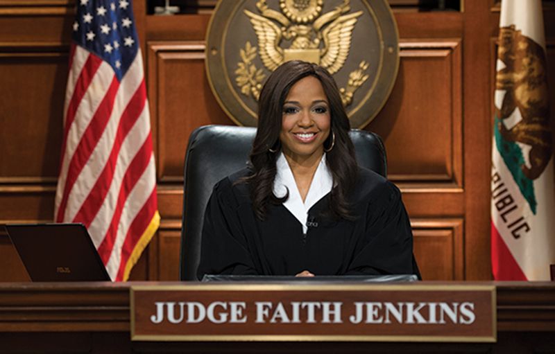 UKTV picked up new courtroom series Judge Faith Jenkins (pictured)